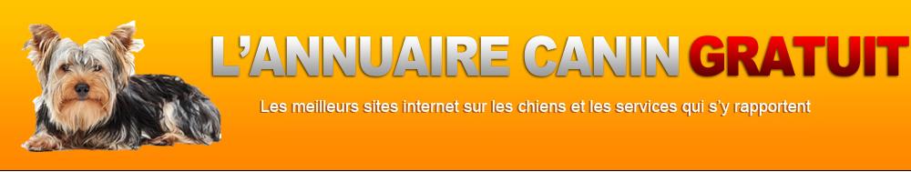 Annuaire canin gratuit - Tous les sites sur les chiens